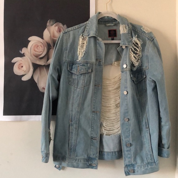 FASHION NOVA jean jacket - Picture 1 of 2